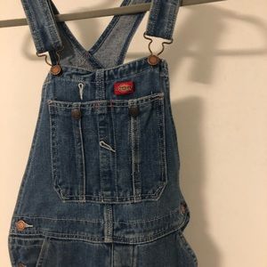 Vintage Dickies Denim Overalls Women’s XS Kids L